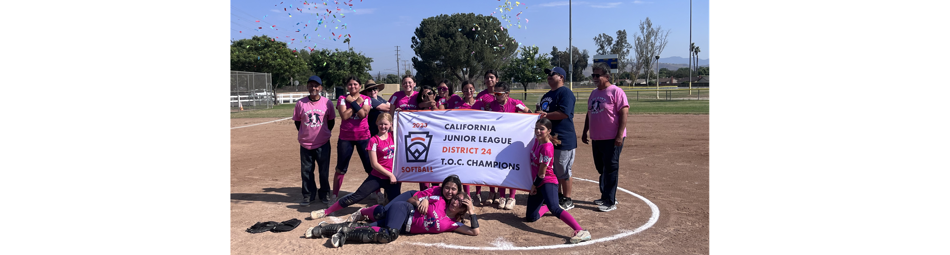 Congratulations District 24 Junior Softball TOC Champions 