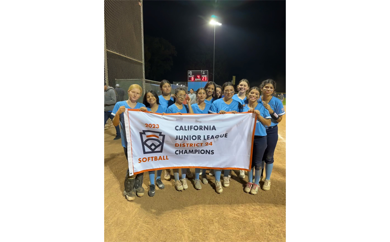 2023 District 24 Jr Softball Champions 