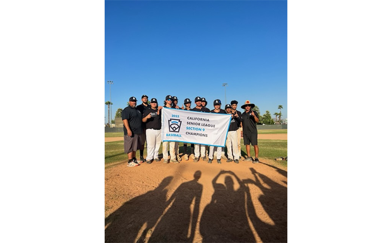 Congratulations Section 9 Senior League Champions